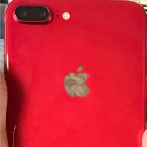 Apple iPhone in Vibrant Red Finish